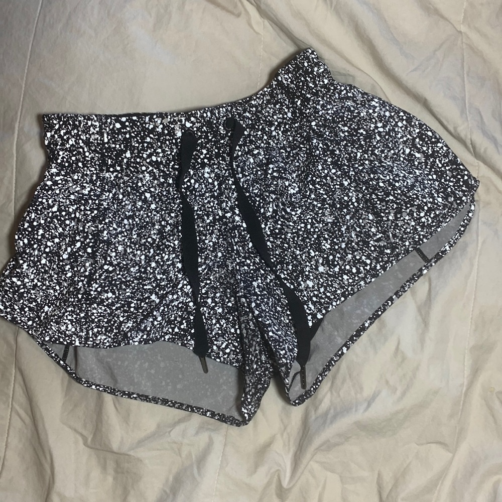 Lululemon reflective Hotty Hot shorts